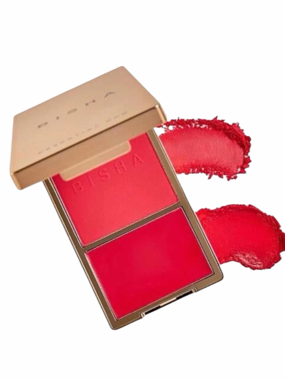 Bisha Essential Blush DUO Bahamas Radiant Cream-to-Powder Compact New!